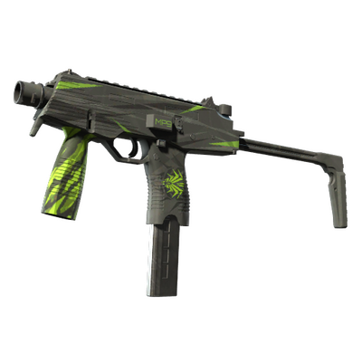 StatTrak™ MP9 | Deadly Poison (Well-Worn)