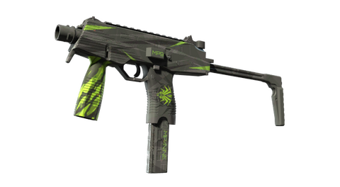 MP9 | Deadly Poison (Minimal Wear)