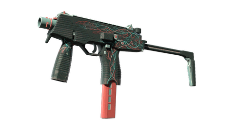 StatTrak™ MP9 | Capillary (Well-Worn)