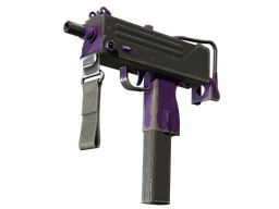 StatTrak™ MAC-10 | Ultraviolet (Battle-Scarred)