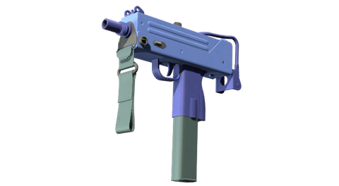 MAC-10 | Indigo (Minimal Wear)