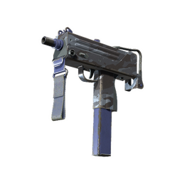 Souvenir MAC-10 | Storm Camo (Well-Worn)