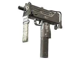 MAC-10 | Snow Splash (Battle-Scarred)