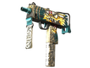 MAC-10 | Cat Fight (Well-Worn)