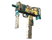 MAC-10 | Cat Fight (Well-Worn)