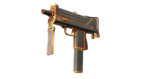 MAC-10 | Heat (Battle-Scarred)