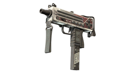 MAC-10 | Button Masher (Battle-Scarred)