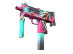 MAC-10 | Neon Rider (Well-Worn)