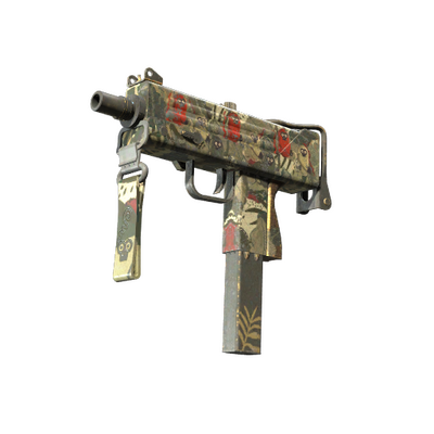 StatTrak™ MAC-10 | Monkeyflage (Battle-Scarred) thumbnail