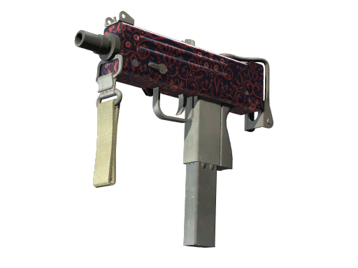 MAC-10 | Red Filigree (Original de Fábrica)