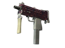 MAC-10 | Red Filigree (Minimal Wear)