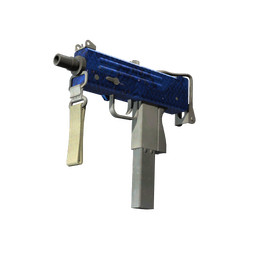 Souvenir MAC-10 | Lapis Gator (Field-Tested)