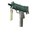 MAC-10 | Malachite (Battle-Scarred)