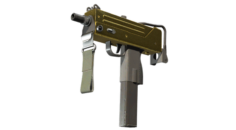Souvenir MAC-10 | Gold Brick (Field-Tested)