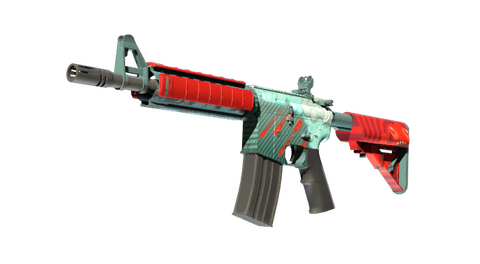 StatTrak™ M4A4 | Bullet Rain (Minimal Wear)