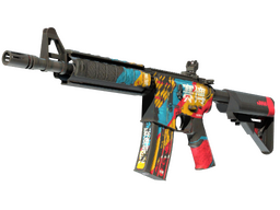 StatTrak™ M4A4 | Cyber Security (Battle-Scarred)