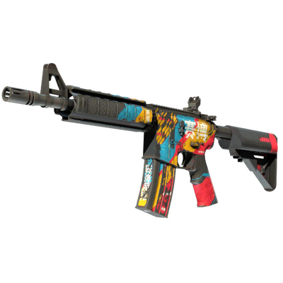 StatTrak™ M4A4 | Cyber Security (Battle-Scarred) thumbnail