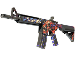 M4A4 | 龍王 (Dragon King) (Battle-Scarred)