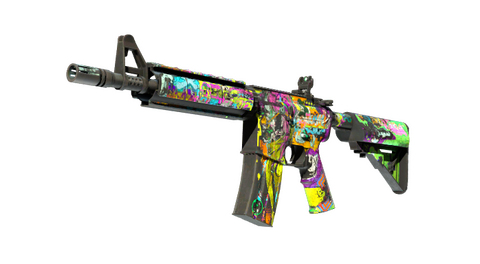 M4A4 | In Living Color (Battle-Scarred)