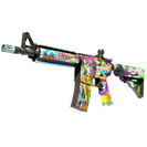 M4A4 | In Living Color (Minimal Wear)