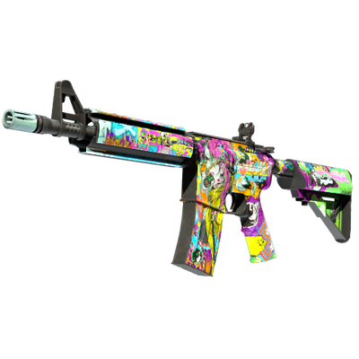 StatTrak™ M4A4 | In Living Color (Minimal Wear) thumbnail