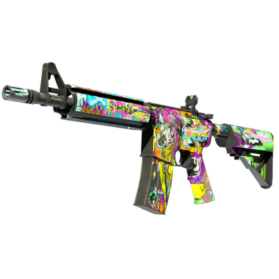 StatTrak™ M4A4 | In Living Color (Field-Tested)