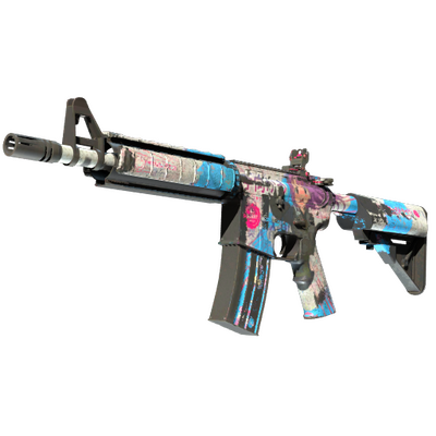 StatTrak™ M4A4 | Temukau (Battle-Scarred)