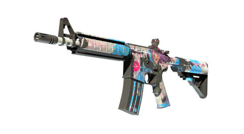 StatTrak™ M4A4 | Temukau (Battle-Scarred)
