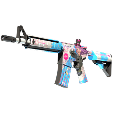 StatTrak™ M4A4 | Temukau (Minimal Wear)