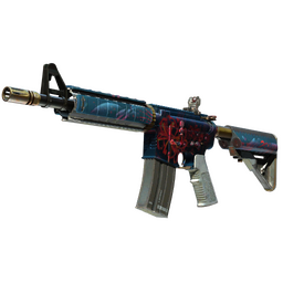 Souvenir M4A4 | Spider Lily (Well-Worn)