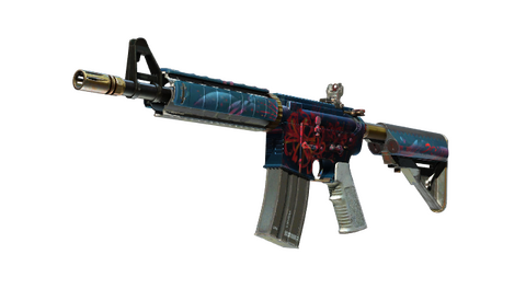 M4A4 | Spider Lily (Well-Worn)