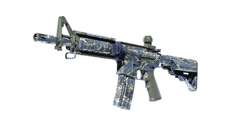 M4A4 | Naval Shred Camo (Minimal Wear)