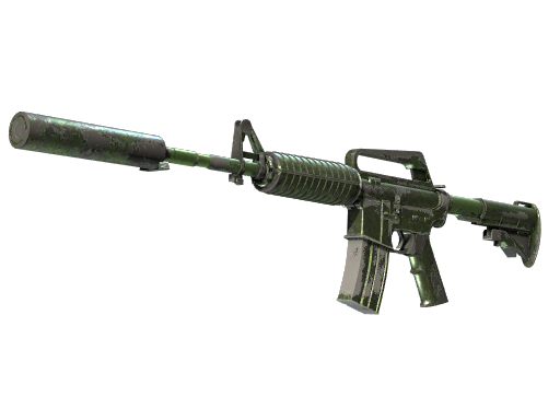 M4A1-S | Moss Quartz (전투로 닳고 닳은)