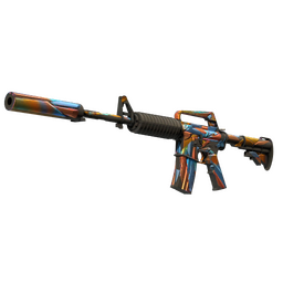 Souvenir M4A1-S | Leaded Glass (Minimal Wear)