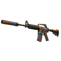 Souvenir M4A1-S | Leaded Glass (Battle-Scarred)
