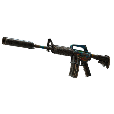 M4A1-S | Control Panel (Battle-Scarred)