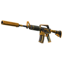 StatTrak™ M4A1-S | Golden Coil (Battle-Scarred)