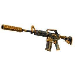 Souvenir M4A1-S | Golden Coil (Battle-Scarred)
