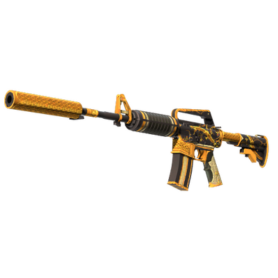 StatTrak™ M4A1-S | Golden Coil (Minimal Wear)