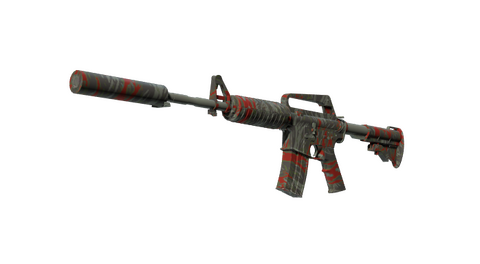 M4A1-S | Blood Tiger (Minimal Wear)
