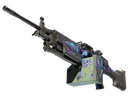 StatTrak™ M249 | Downtown (Battle-Scarred)