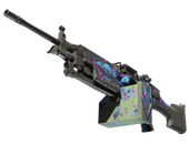 StatTrak™ M249 | Downtown (Battle-Scarred)