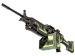 StatTrak™ M249 | Deep Relief (Battle-Scarred)