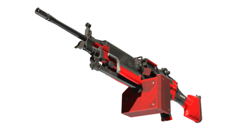 StatTrak™ M249 | System Lock (Minimal Wear)