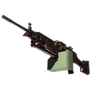 StatTrak™ M249 | Magma (Minimal Wear)