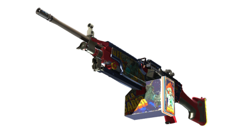 StatTrak™ M249 | Nebula Crusader (Factory New)
