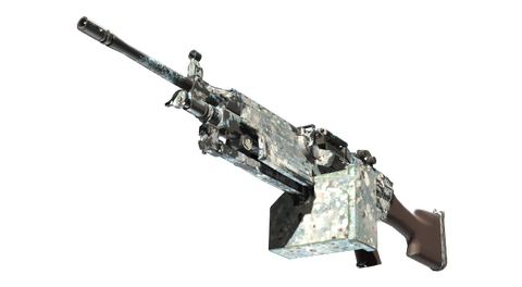 M249 | Blizzard Marbleized (Field-Tested)