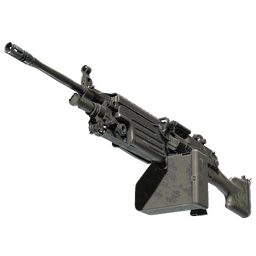 Souvenir M249 | Sage Camo (Battle-Scarred)