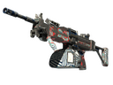 StatTrak™ Negev | Dazzle (Battle-Scarred)