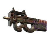 StatTrak™ P90 | Freight (Well-Worn)